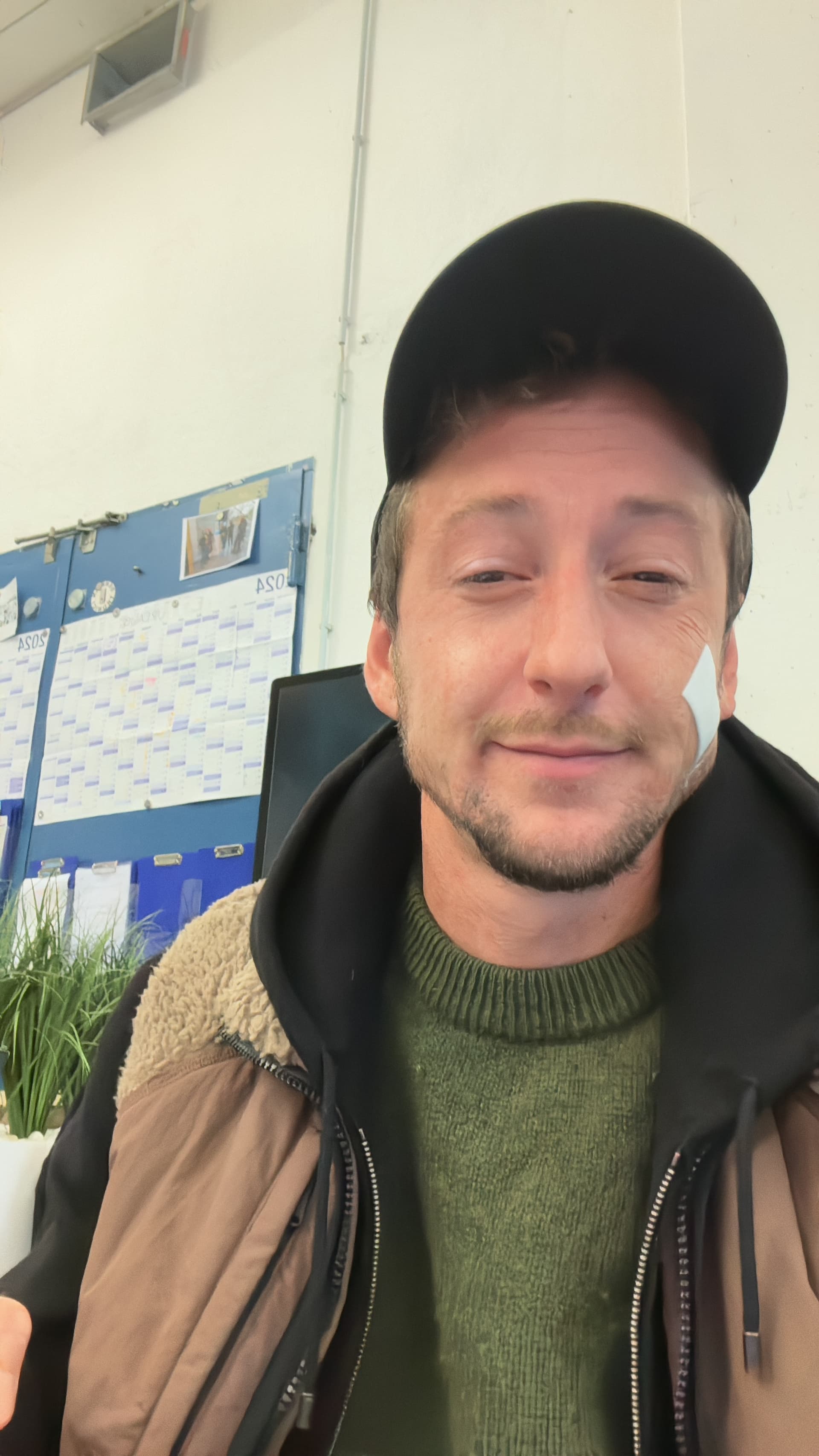 Robin in der Klinik